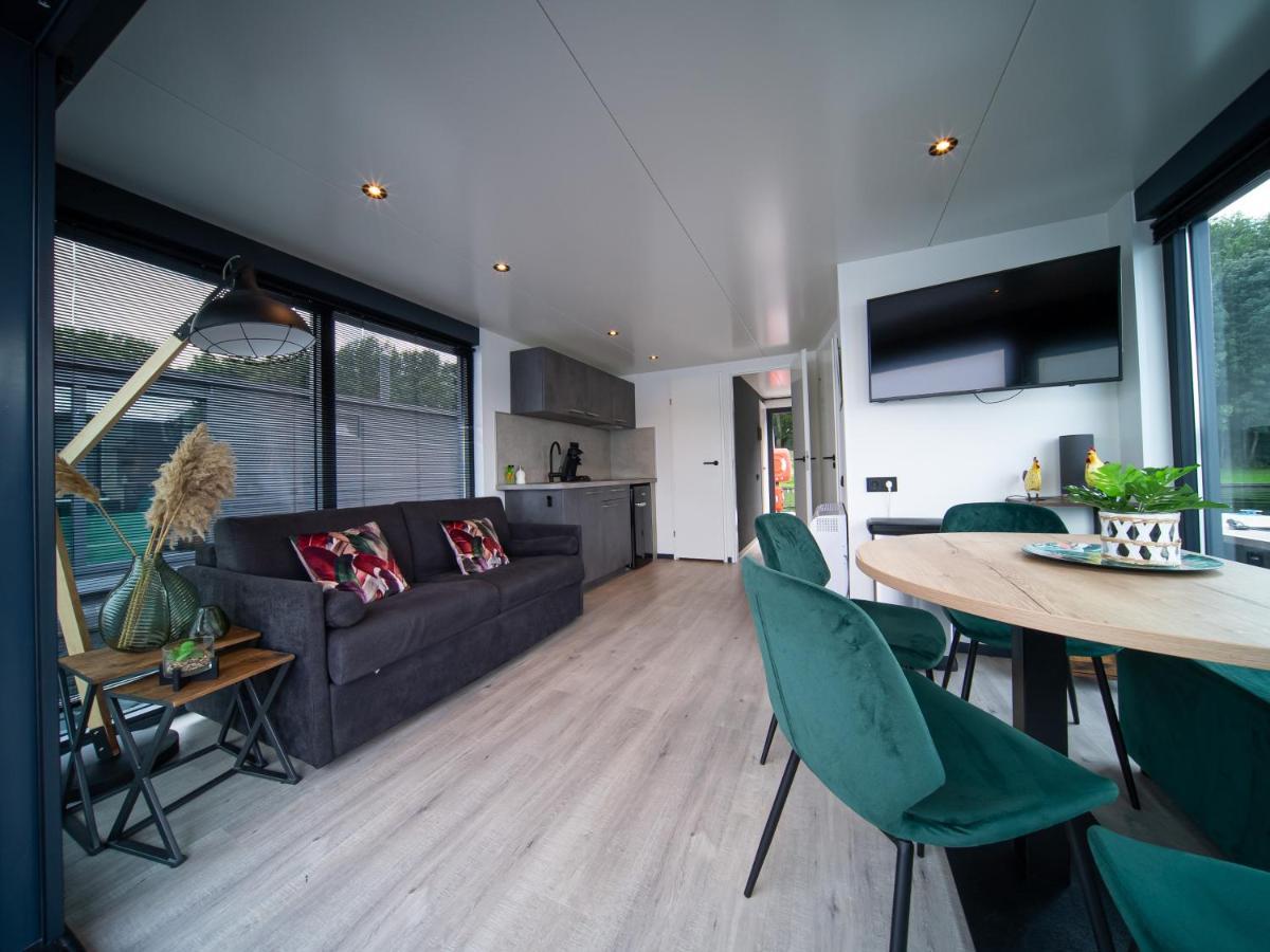 Houseboats Mookerplas Met Dakterras Middelaar Exteriér fotografie