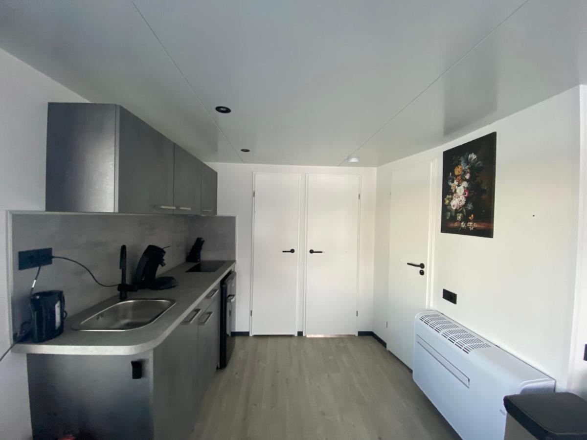 Houseboats Mookerplas Met Dakterras Middelaar Exteriér fotografie